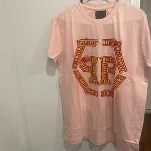 2xl Philipp Plein Pink Men t shirt